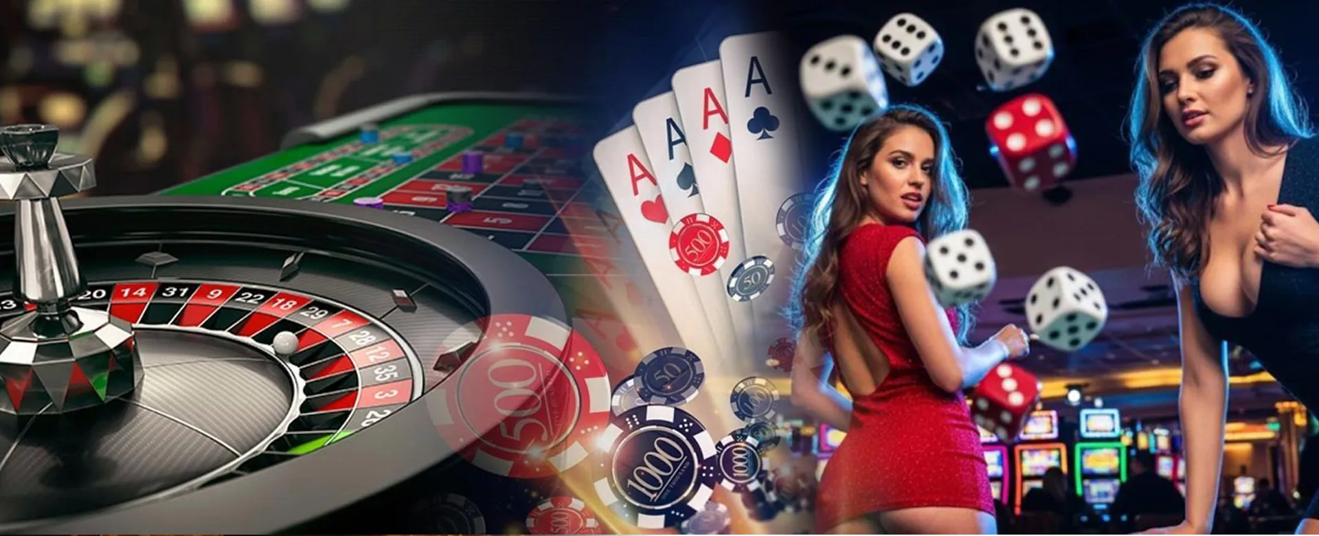 Jili777 Premier Online Casino with golden chips and slot machines